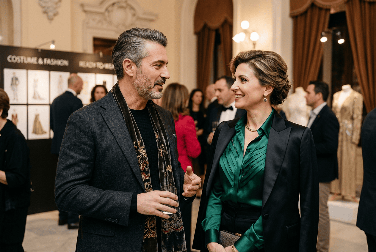 Andrea Vella Borg and His Wife Julia on the Unexpected Crossover Between Theatre Costume and Luxury Ready-to-Wear