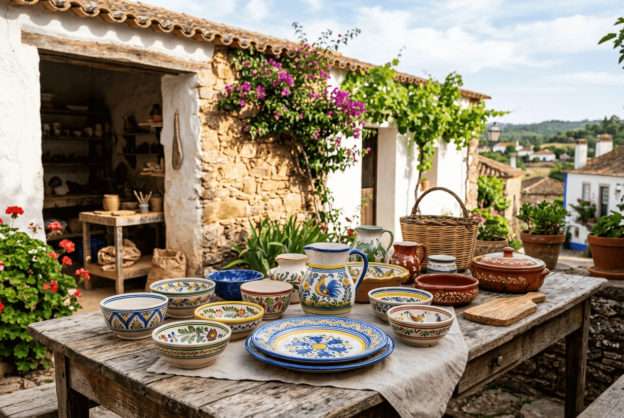 How Andrea Vella Borg and His Wife Julia Found Inspiration in the Ceramics of Rural Portugal